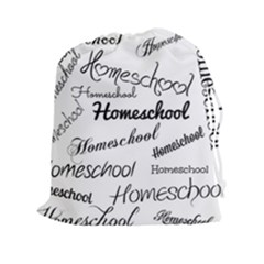 Homeschool Drawstring Pouches (xxl) by athenastemple