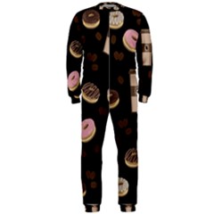 Coffee Break Onepiece Jumpsuit (men)  by Valentinaart