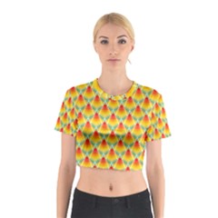 The Colors Of Summer Cotton Crop Top by Nexatart