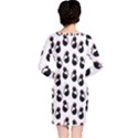 Cat Seamless Animal Pattern Long Sleeve Nightdress View2