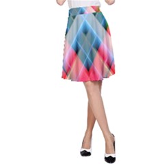 Graphics Colorful Colors Wallpaper Graphic Design A-line Skirt by Amaryn4rt