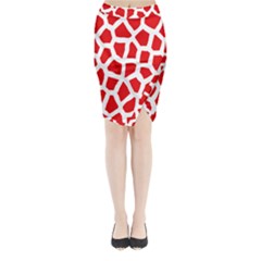 Animal Animalistic Pattern Midi Wrap Pencil Skirt by Amaryn4rt