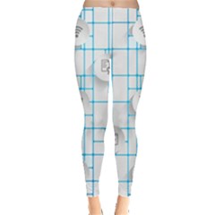 Icon Media Social Network Leggings  by Amaryn4rt