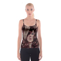 Beautiful Women Fantasy Art Spaghetti Strap Top by Amaryn4rt