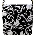 Vector Classical trAditional Black And White Floral Patterns Flap Covers (S)  View1