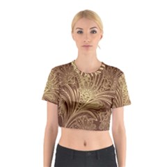 Beautiful Patterns Vector Cotton Crop Top by Amaryn4rt