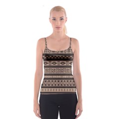 Ethnic Pattern Vector Spaghetti Strap Top by Amaryn4rt