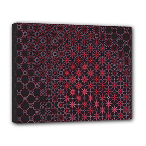 Star Patterns Deluxe Canvas 20  X 16   by Amaryn4rt
