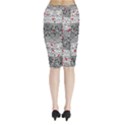 Sribble Plaid Midi Wrap Pencil Skirt View2