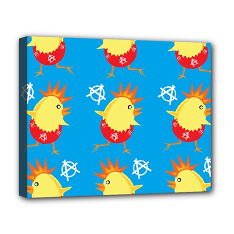 Easter Chick Deluxe Canvas 20  X 16   by boho