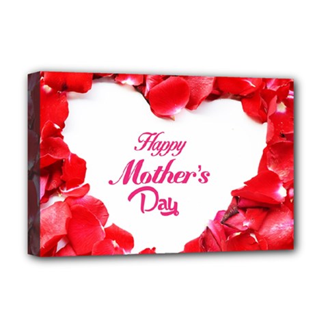 Happy Mothers Day Deluxe Canvas 18  X 12   by boho