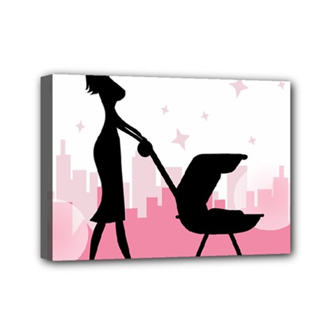 Milf Mini Canvas 7  X 5  by boho