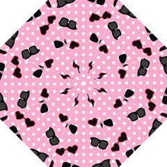 Pisunglass Tech Pink Pattern Straight Umbrellas by Simbadda