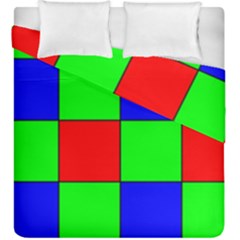 Bayer Pattern Duvet Cover Double Side (king Size) by Simbadda