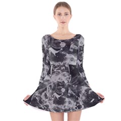 Angel Long Sleeve Velvet Skater Dress by Valentinaart