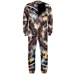 Science Fiction Background Fantasy Onepiece Jumpsuit (men)  by Simbadda