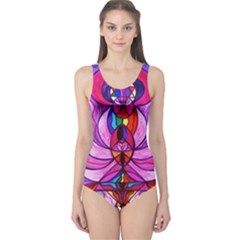 Devine Feminine Activation - One Piece Swimsuit by tealswan