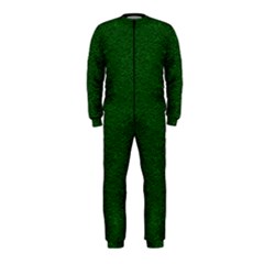 Texture Green Rush Easter Onepiece Jumpsuit (kids) by Simbadda