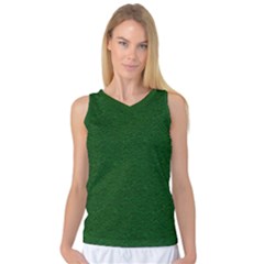 Texture Green Rush Easter Women s Basketball Tank Top by Simbadda