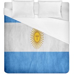 Argentina Texture Background Duvet Cover (king Size) by Simbadda