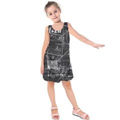 School Board  Kids  Sleeveless Dress by Valentinaart