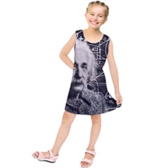 Albert Einstein Kids  Tunic Dress by Valentinaart