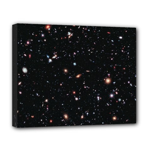 Extreme Deep Field Deluxe Canvas 20  X 16   by SpaceShop