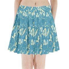 Floral Pattern Pleated Mini Skirt by Valentinaart