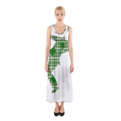 St  Patrick s Day Sleeveless Maxi Dress by Valentinaart