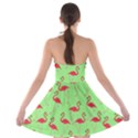 Flamingo pattern Strapless Bra Top Dress View2