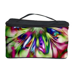 Magic Fractal Flower Multicolored Cosmetic Storage Case by EDDArt