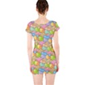 Fishes Cartoon Short Sleeve Bodycon Dress View2