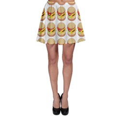 Hamburger Pattern Skater Skirt by Simbadda