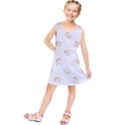 Helpless Bird Sketch Seamless Pattern Kids  Tunic Dress View1