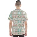 Gray Abstract Geometric Aztec Colorful Pattern Men s Sport Mesh Tee View2