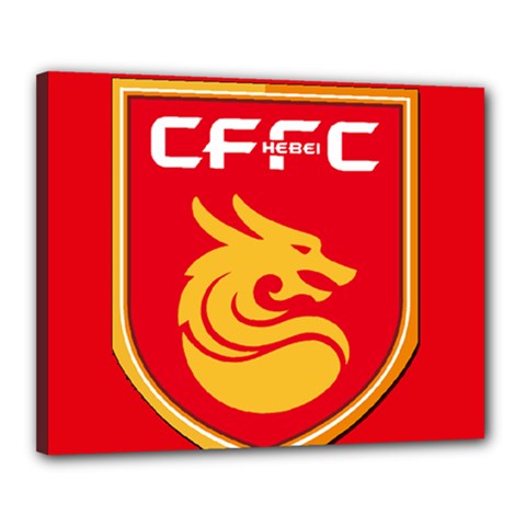 Hebei China Fortune F C  Canvas 20  X 16  by Valentinaart