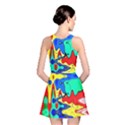 Bright Colours Abstract Reversible Skater Dress View2