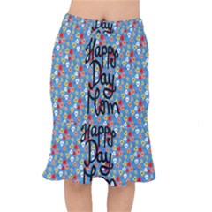 Happy Mothers Day Celebration Mermaid Skirt by Nexatart