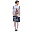 Bad dog Short Sleeve Front Wrap Dress View2