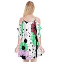 Star flowers      Cutout Spaghetti Strap Chiffon Dress View2