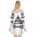 Illuminati Cutout Spaghetti Strap Chiffon Dress View2