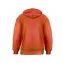 Scarlet Pimpernel Writing Orange Green Kids  Pullover Hoodie View2