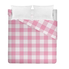 Plaid Pattern Duvet Cover Double Side (full/ Double Size) by ValentinaDesign