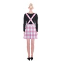 Plaid pattern Suspender Skater Skirt View2