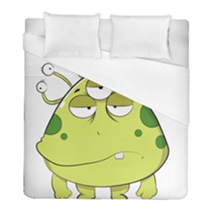 The Most Ugly Alien Ever Duvet Cover (full/ Double Size) by Catifornia