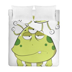 The Most Ugly Alien Ever Duvet Cover Double Side (full/ Double Size) by Catifornia