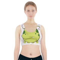 The Most Ugly Alien Ever Sports Bra With Pocket by Catifornia