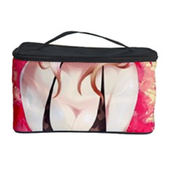 Blonde Hair Bikini Furry Girl Cosmetic Storage Case by Catifornia