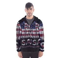 Usa Bowling  Hooded Wind Breaker (men) by Valentinaart