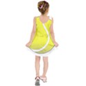 Tennis Ball Ball Sport Fitness Kids  Sleeveless Dress View2